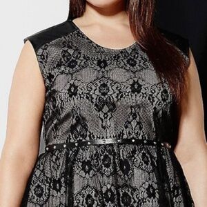 Lane Bryant 6th & Lane Lace Dress Size 28